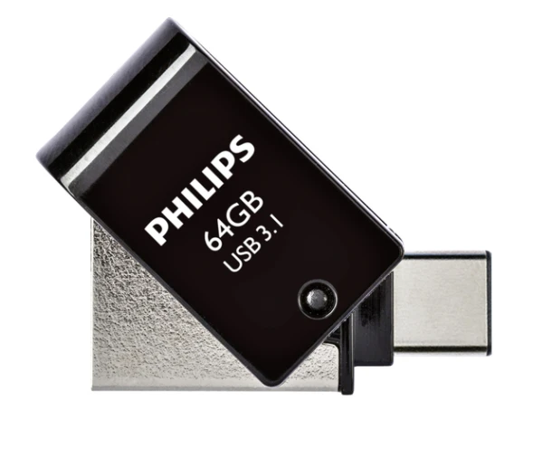 Usb-Stick Philips 3.1 Usb-C 2-In-1 64gb