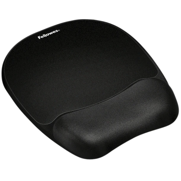 Muismat+Polssteun Fellowes Memoryfoam Zwart
