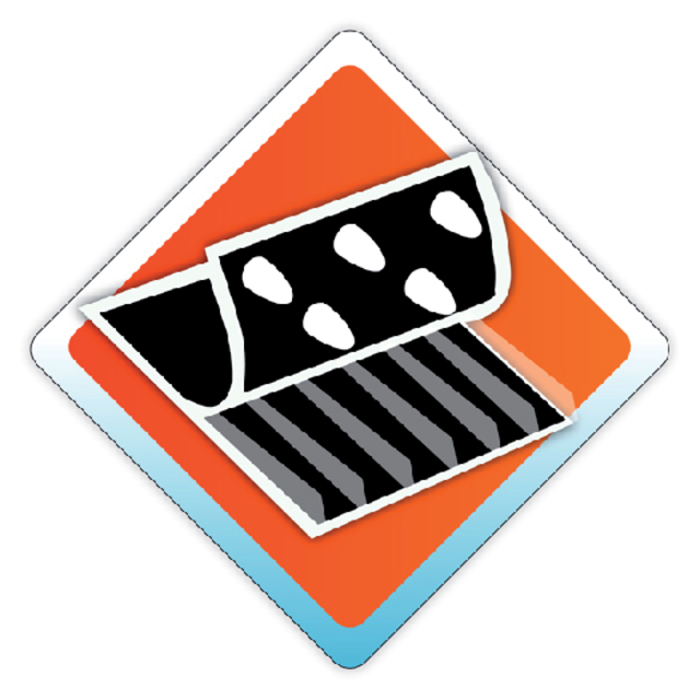 Vloermat Floortex PVC 120x90cm Voor Zachte Vloeren