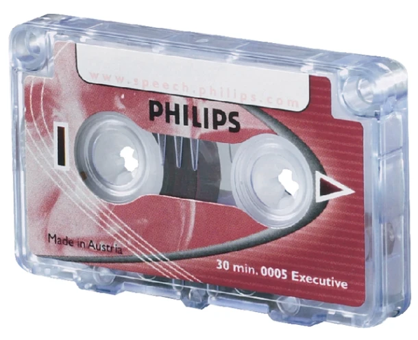 Dicteercassette Philips LFH 005, 30 min.
