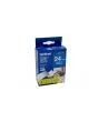 Labelprintertape Brother TZ555 24mm blauw/wit