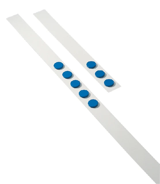 Wandlijst Dahle 100cm incl. 5 magneten 32mm blauw