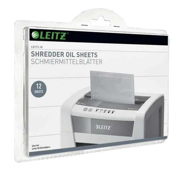 Olie Sheet Papiervernietiger Leitz Iq