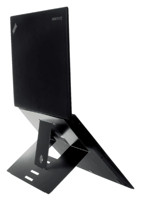 Laptopstandaard R-Go Attachable Zwart