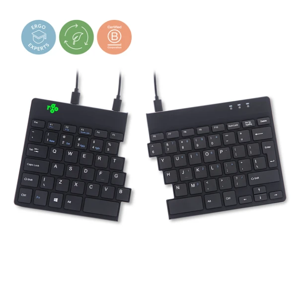 Ergonomisch ergonomisch R-Go Tools split qwerty