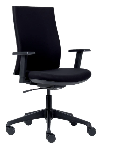 Bureaustoel Euroseats Canillo 001 Zwart