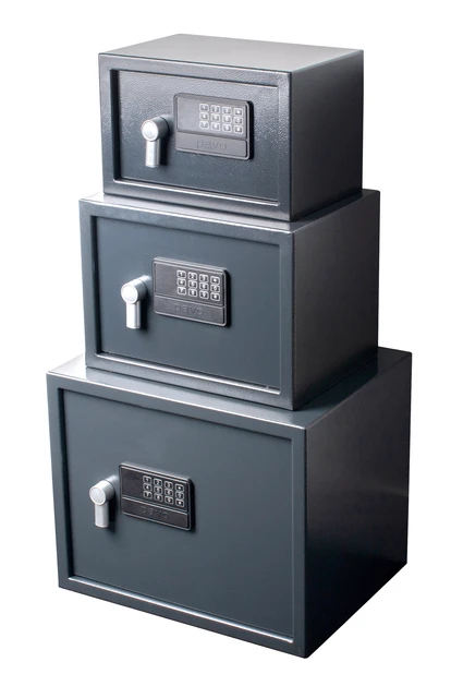 Kluis Pavo 430x360x310mm elektronisch donkergrijs