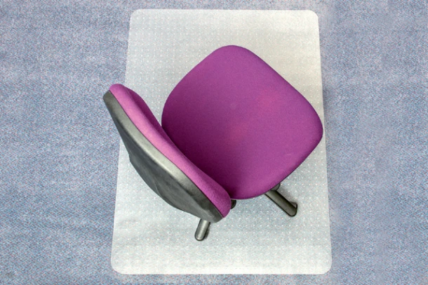 Vloermat Floortex PVC 120x150cm voor zachte vloere