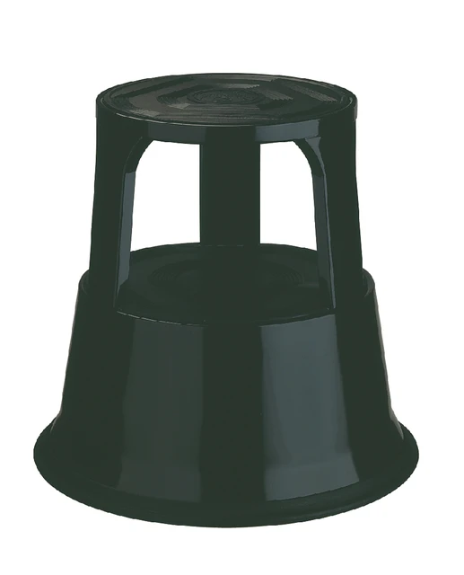 Opstapkruk Desq 420mm metaal zwart