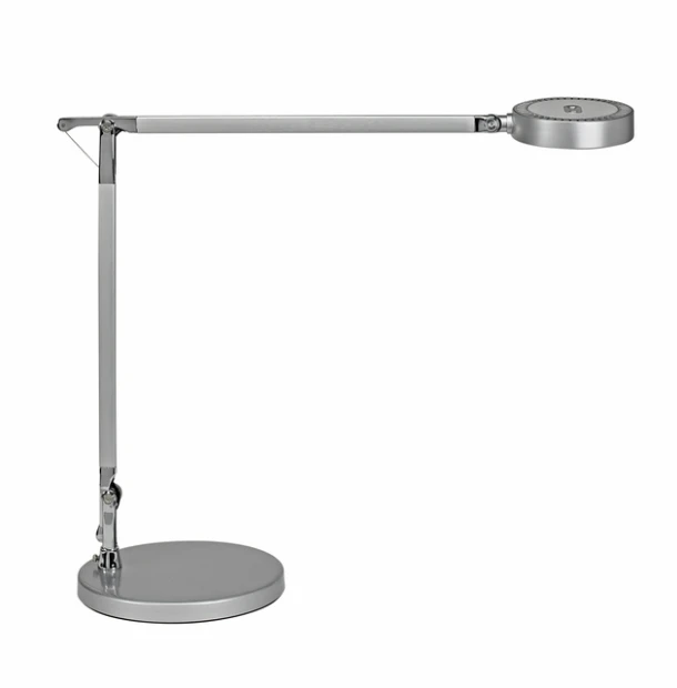 Bureaulamp Maul Grace Led Voet Dimbaar Zilver