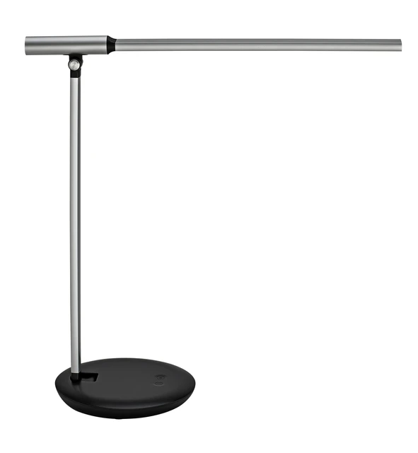 Bureaulamp Maul Rubia Met Usb Poort Zilvergrijs