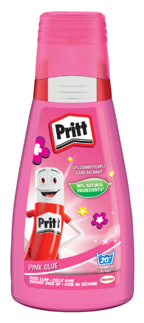 Knutsellijm Pritt 100gr Roze
