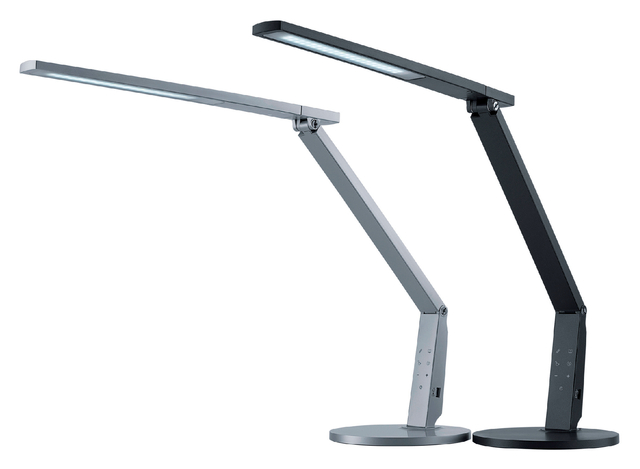 Bureaulamp Hansa Led Vario Plus Zilvergrijs