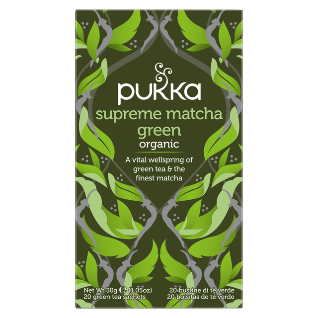 Thee Pukka Supreme Matcha Green Tea 20 Zakjes