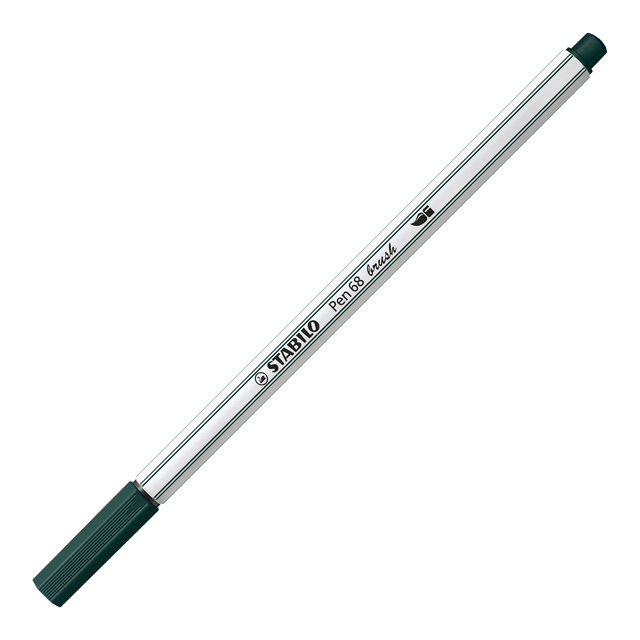 Brushstift Stabilo 568/63 Aarde Groen