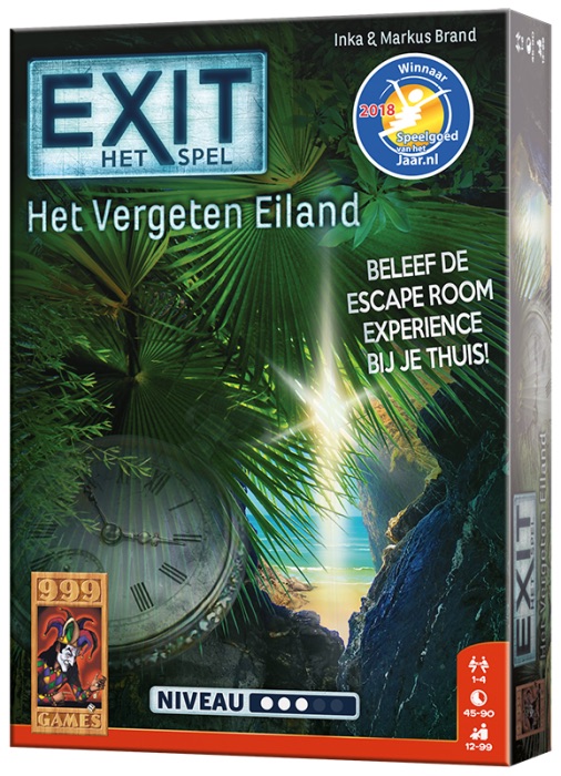 EXIT - Het Vergeten Eiland - Breinbreker - 999 Games