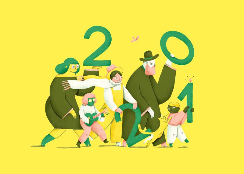 Iedereen feest 2021 - kalender