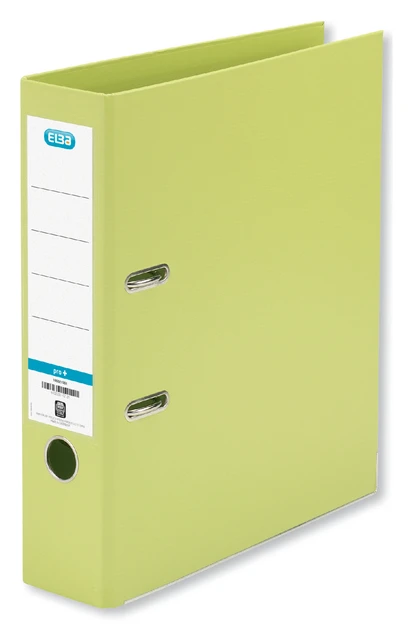 Ordner Elba Rado PP A4 75mm lime + rugetiket