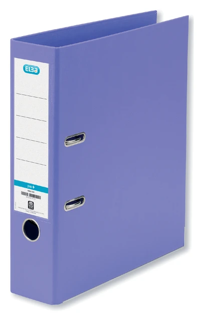 Ordner Elba Rado PP A4 75mm violet+rugetiket