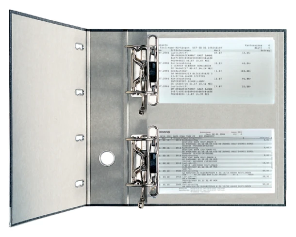 Ordner Leitz 1092 A4 75mm 2-mechaniek bank gewolkt