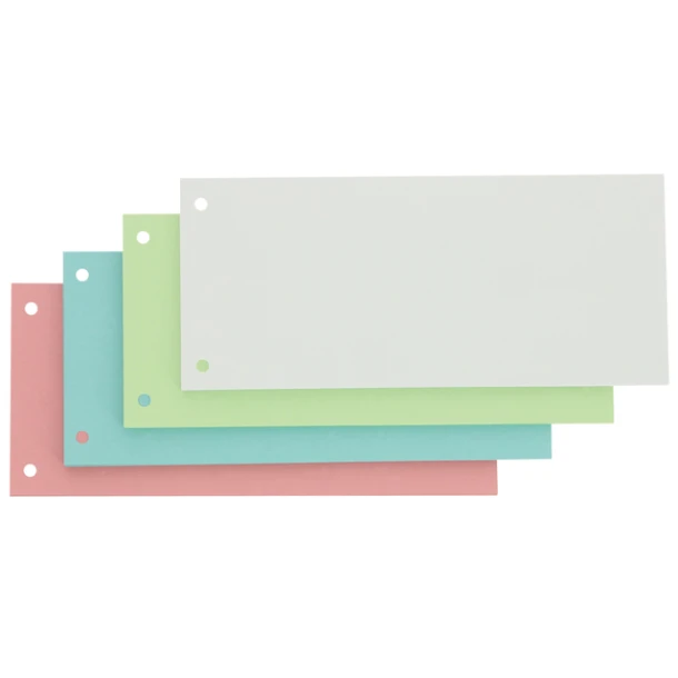 Scheidingsstrook 240x105mm assortie; pak 100