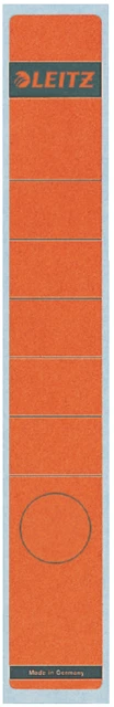 Rugetiket Leitz 1648 38x290 zelfkl. rood pk 10 st