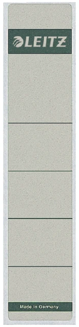 Rugetiket Leitz 1643 38x190 zelfkl. wit pk 10 stuks