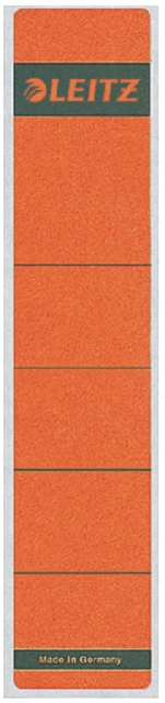 Rugetiket Leitz 1643 38x190 zelfkl. rood 10 stuk