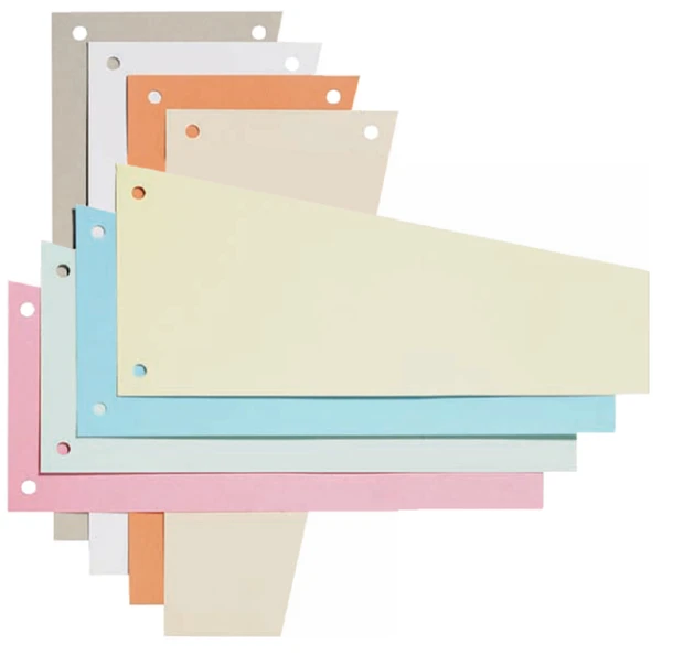 Scheidingsstrook trapezium 240x105/55mm blauw