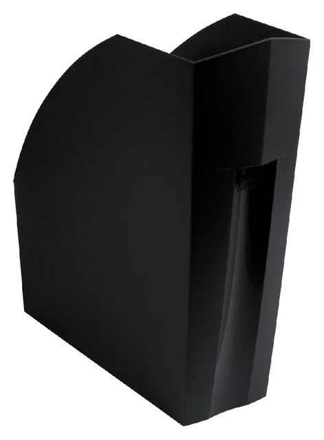 Tijdschriftcassette Exacompta Ecoblack zwart