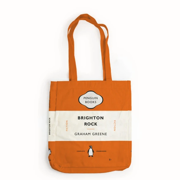 Penguin bag - brighton rock: graham greene – boek cover