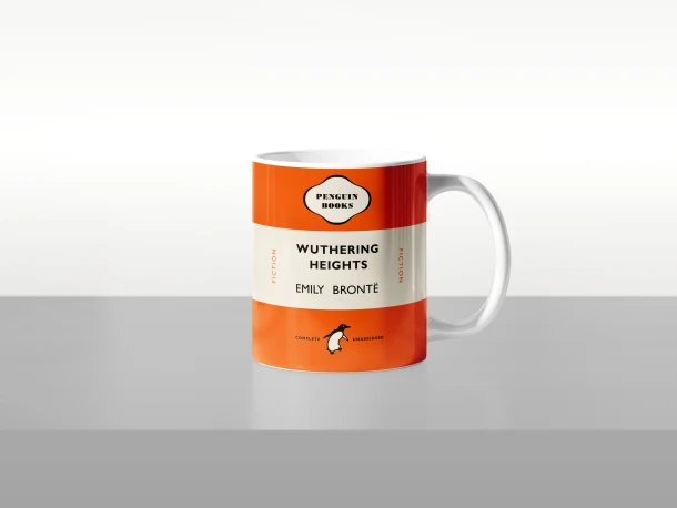 Penguin mug - wuthering heights: charlotte bronte – boek cover