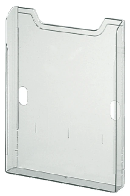 Papierbox Multiform A4 staand helder glas