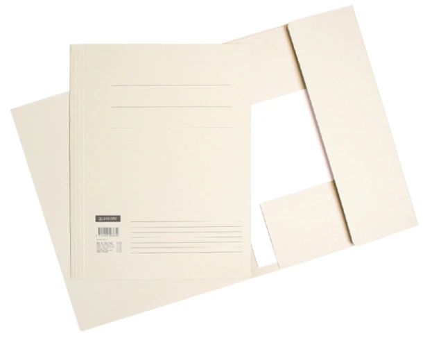 Dossiermap Quantore A4 320gr grijs per 10 stuks