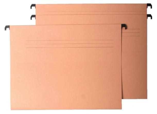 Hangmap Quantore ICN1 A4 V-bodem chamois ds 25 stuks