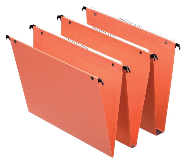 Hangmap Esselte Orgarex Dual B30 330 Vert Oranje