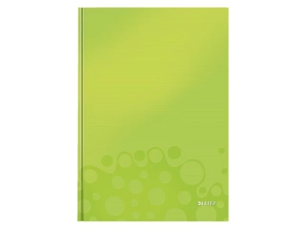 Notitieboek Leitz WOW A4 gelinieerd groen (4625)