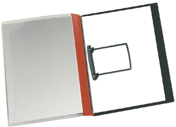 Rapportenmap met JalemaClip A4 rood