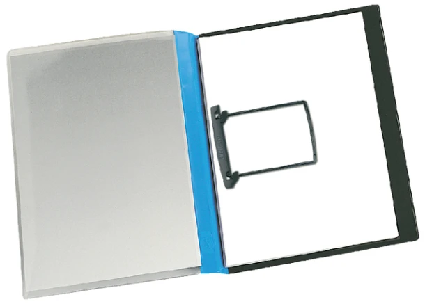 Rapportenmap A4 Jalema met Zipclip blauw, 1021502