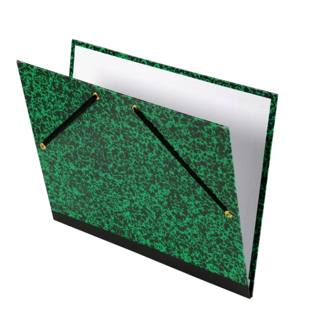 Tekenmap Canson studio 32x45cm 2 elastieken groen
