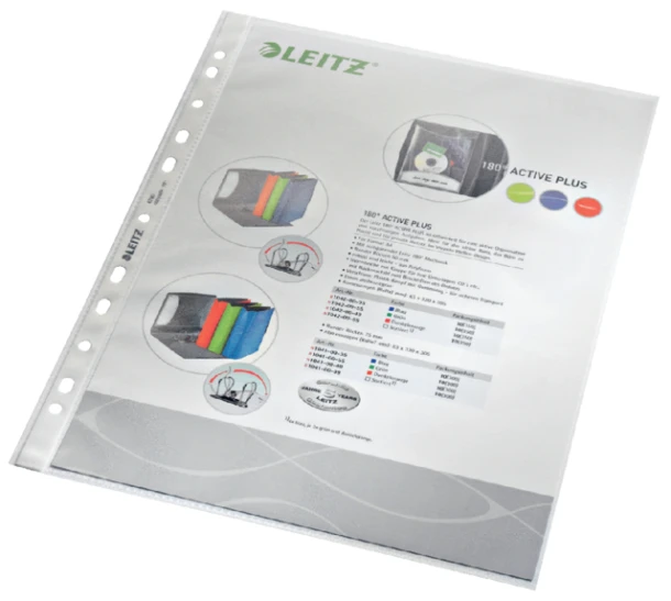 Showtas Leitz 4790 4-gaats PP 0.07mm structuur