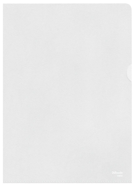 Transparant L-map A4 Esselte 0.12mm; ds 100
