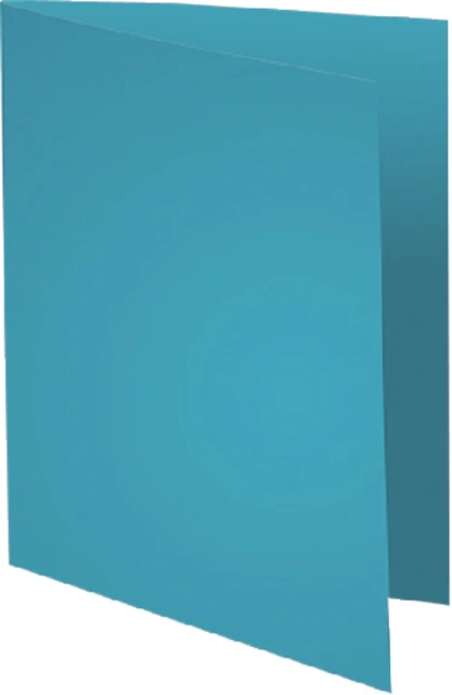 Vouwmap Exacompta Forever A4 170gr lichtblauw 100 stuks
