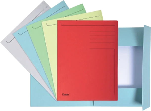 Dossiermap Exacompta Forever 280gr 3klep ass; 10st