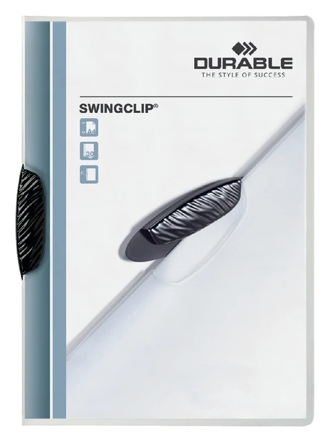 Klemmap Durable 226001 swingclip zwart