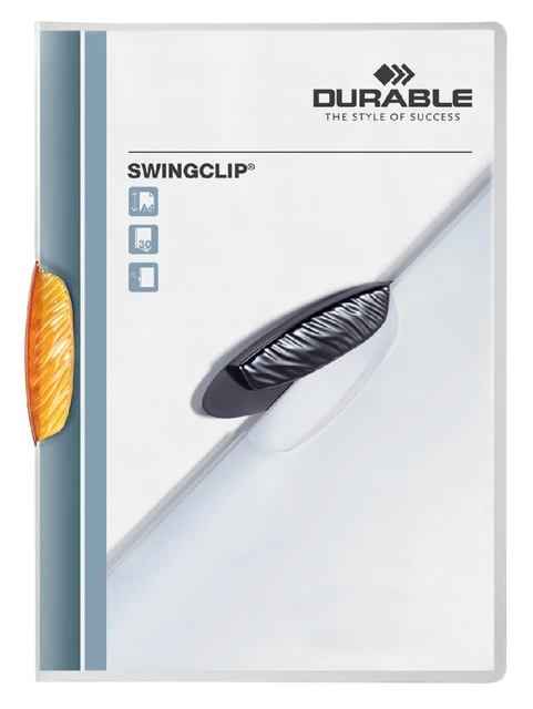 Klemmap Durable 2260 Swingclip Oranje