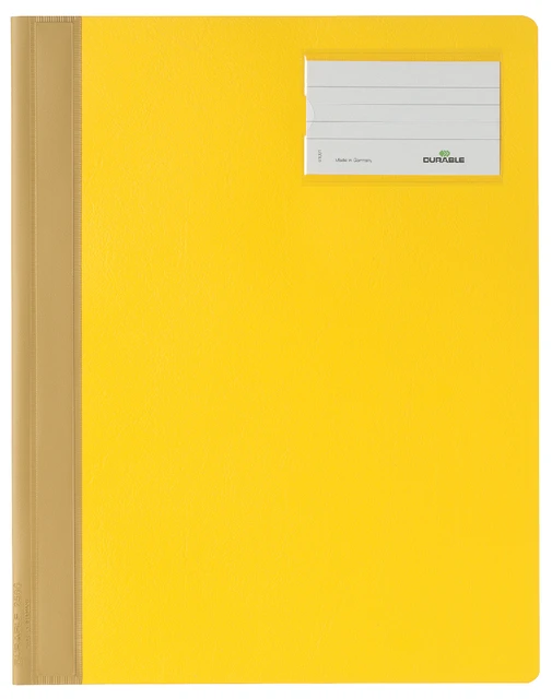 Snelhechter Durable A4 PVC etiketvenster geel