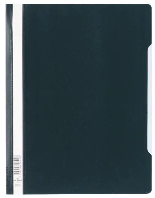 Snelhechter Durable 257001 A4 PVC zwart