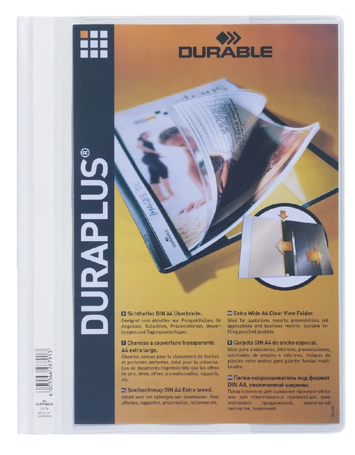 Snelhechter Durable Duraplus 257902 wit