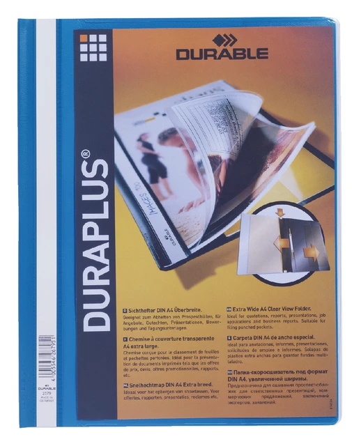 Snelhechter Durable Duraplus 2579 blauw